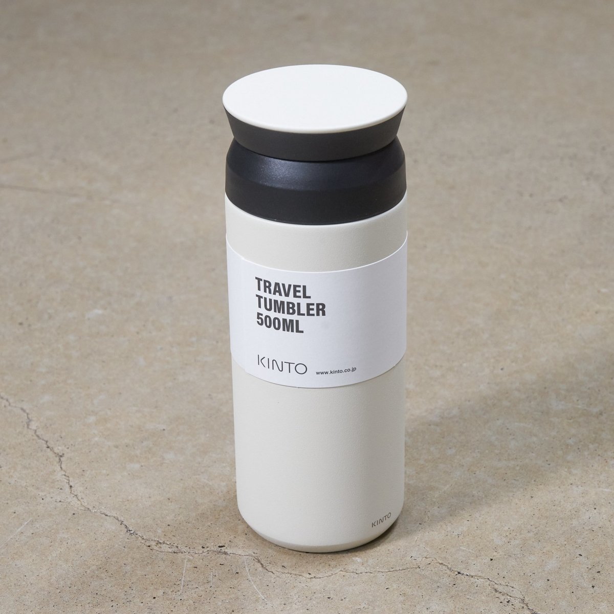 Kinto - Travel Tumbler - 500ml - White - gifu.au -Kinto Japan