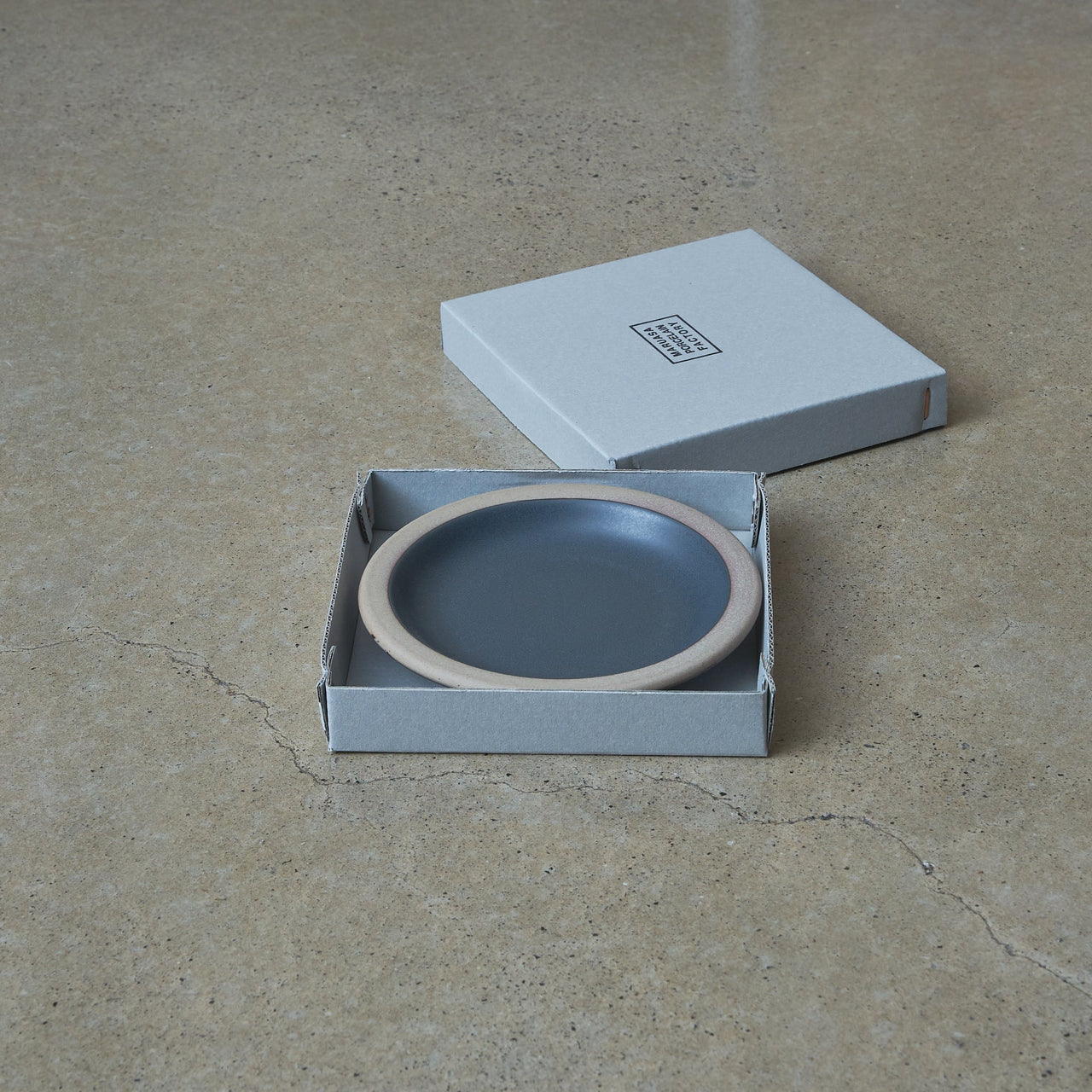 PERCENT Porcelain Saucer - Matte Grey - gifu.au -PERCENT